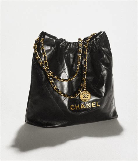 chanel 22 black medium|chanel 22 purse bag.